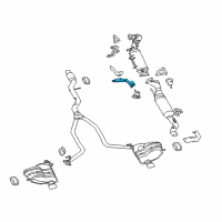 OEM 2018 Jeep Grand Cherokee ISOLATOR-Exhaust Diagram - 68155827AB