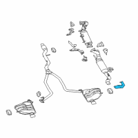 OEM 2017 Jeep Grand Cherokee ISOLATOR-Exhaust Diagram - 68105488AA
