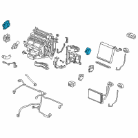 OEM 2020 Acura RLX Motor Assembly, Mode Servo Diagram - 79140-TY2-A01