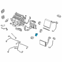 OEM 2019 Acura RLX Motor Assembly, Rear Air Mix Diagram - 79180-TY2-A01