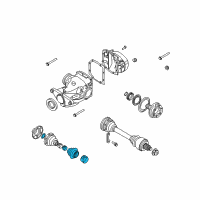 OEM 2006 BMW 530i Repair Kit Bellows, Interior Diagram - 33-21-7-572-442