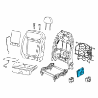 OEM 2018 Jeep Renegade Switch-Power Seat Diagram - 68275077AA