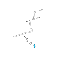 OEM 2010 Chrysler PT Cruiser RETAINER-STABILIZER Bar GROMMET Diagram - 4656940AA