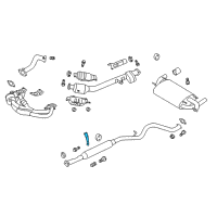 OEM 2016 Scion FR-S Hanger Diagram - SU003-01128