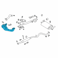 OEM 2019 Toyota 86 Preconverter Diagram - SU003-01134