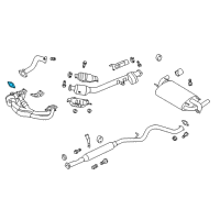 OEM Toyota GR86 Connector Pipe Gasket Diagram - SU003-01110