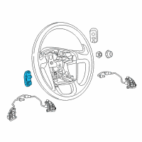 OEM 2019 Ram ProMaster City Switch-Radio Control Diagram - 1TD19JXWAC