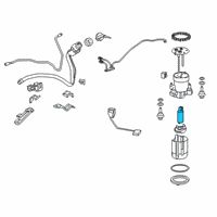 OEM 2022 Lexus RC350 Fuel Pump Diagram - 23221-31130