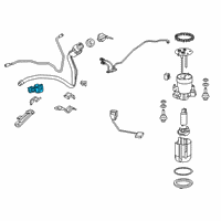 OEM Clamp, Fuel Filler Pipe Diagram - 77281-0E030