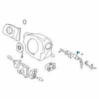 OEM Infiniti SOLENOID Assembly-Steering Lock Diagram - 48720-AG000