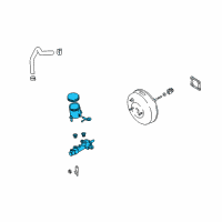 OEM 2003 Kia Rio Cylinder Assembly-Brake Diagram - 58510FD300