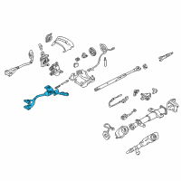 OEM 2001 Chevrolet Astro Front Wiper Switch Diagram - 26102157