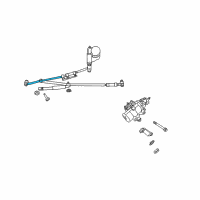 OEM 2004 Dodge Ram 3500 Tie Rod-Tie Rod Diagram - 5086144AC