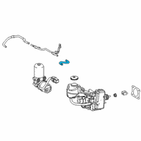 OEM 2020 Lexus UX250h Hose, Brake ACTUATOR Diagram - 44572-47050