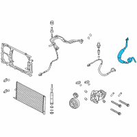 OEM Ford F-150 Return Hose Diagram - BL3Z-19867-B