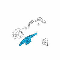 OEM 2008 Nissan Pathfinder Switch Assy-Combination Diagram - 25560-9CH3D