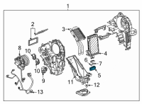 OEM GMC Yukon XL Expansion Valve Diagram - 84689039