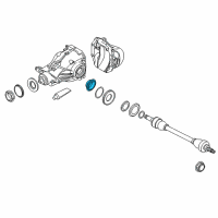 OEM 2020 BMW 840i xDrive Assembly Ring Diagram - 31-53-7-502-681