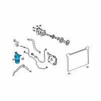 OEM Chevrolet Tahoe Accumulator Asm-A/C Diagram - 20828235