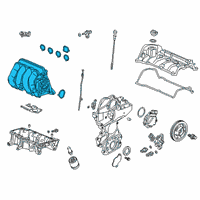 OEM Honda Manifold Complete, In Diagram - 17100-5WJ-A01