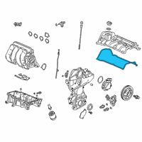 OEM Honda Insight Gasket, Head Cover Diagram - 12341-5R0-003