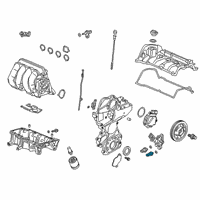 OEM 2017 Honda Fit Switch Assembly, Valve Timing Oil Pressure Diagram - 37250-R1A-A01
