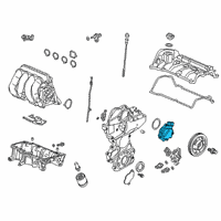 OEM 2020 Honda Accord Motor Assy., Electric Vtc Diagram - 14320-5R0-J01
