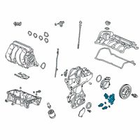 OEM Honda Clarity Valve Assembly, Spool Diagram - 15810-5R0-003