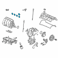 OEM Honda Insight Pkg, In Manifold Diagram - 17105-5WJ-A01