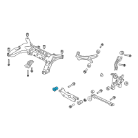 OEM 2009 Ford Taurus Knuckle Front Bushing Diagram - 5F9Z-5A640-AA