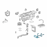 OEM Lexus Harness Assy, Air Conditioner, NO.2 Diagram - 82212-50110