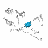 OEM 2018 Dodge Challenger Reservoir-COOLANT Diagram - 5181870AF