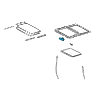 OEM 2002 Toyota Camry Motor Assembly Diagram - 63260-33041