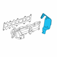 OEM 2016 Ram ProMaster 1500 Shield-Heat Diagram - 68226977AA