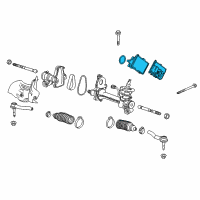 OEM 2021 Buick Enclave Motor Diagram - 84878462