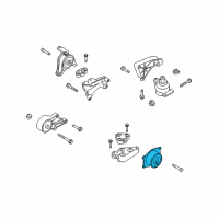 OEM Saturn Astra Side Mount Diagram - 13159995