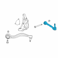 OEM 2022 Chevrolet Camaro Link Asm-Front Lower Control Rear Diagram - 23317366