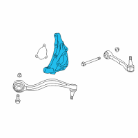 OEM 2017 Chevrolet Camaro Steering Knuckle Diagram - 84004746