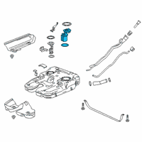 OEM 2018 Cadillac XT5 Fuel Pump Diagram - 84479081