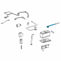 OEM Dodge Sprinter 2500 Battery Negative Wiring Diagram - 5120219AA