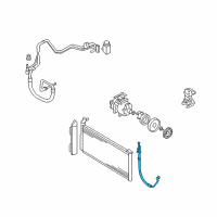 OEM 2007 Kia Optima Discharge Hose Diagram - 977622G000