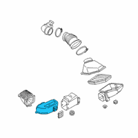 OEM 2018 BMW M5 Intake Duct Diagram - 13-71-7-852-378