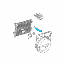 OEM 2007 Dodge Ram 1500 Hose-Radiator Inlet Diagram - 55056659AB