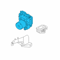 OEM 2016 Kia Cadenza Abs Anti-Lock Brake Pump Diagram - 589203R800