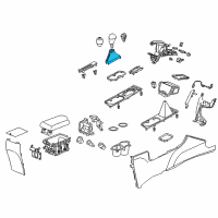 OEM 2015 Acura ILX Boot Set, Select (Premium Black) Diagram - 54300-TX6-A81ZB