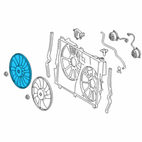 OEM Lexus RX450h Fan Diagram - 16361-0P410