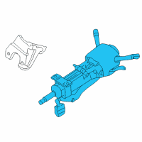 OEM 2003 Buick LeSabre Column Asm, Steering Diagram - 26087926