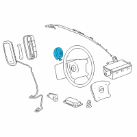 OEM Chevrolet Impala Coil Kit, Inflator Restraint Steering Wheel Module Diagram - 19133680