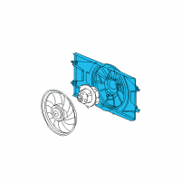 OEM 2006 Chevrolet Cobalt Shroud Diagram - 15849632