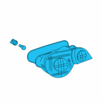 OEM 2004 BMW Z4 Tail Light, Right Diagram - 63-21-7-165-722